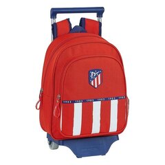 Skolas mugursoma ar riteņiem 705 Atlético Madrid 20/21 (27 x 10 x 67 cm) cena un informācija | Skolas somas | 220.lv