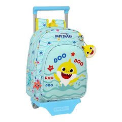 Школьный рюкзак с колесиками Baby Shark Beach Day цена и информация | Школьные рюкзаки, спортивные сумки | 220.lv