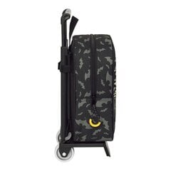 Школьный рюкзак с колесиками Batman Hero, чёрный (22 x 28 x 10 см) цена и информация | Школьные рюкзаки, спортивные сумки | 220.lv