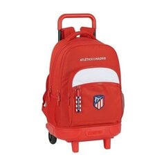 Школьный рюкзак с колесиками Compact Atlético Madrid цена и информация | Школьные рюкзаки, спортивные сумки | 220.lv