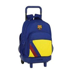 Skolas mugursoma ar riteņiem Compact F.C. Barcelona cena un informācija | Skolas somas | 220.lv