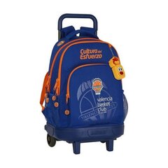 Школьный рюкзак с колесиками Compact Valencia Basket цена и информация | Школьные рюкзаки, спортивные сумки | 220.lv