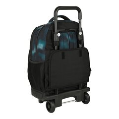 Школьный рюкзак с колесиками Eckō Unltd. Nomad, чёрный / синий  цена и информация | Школьные рюкзаки, спортивные сумки | 220.lv