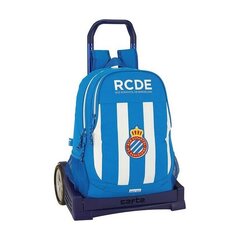 Школьный рюкзак с колесиками Evolution RCD Espanyol цена и информация | Школьные рюкзаки, спортивные сумки | 220.lv