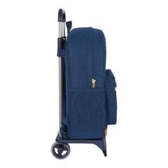 Школьный рюкзак с колесиками Harry Potter Magical, коричневый / тёмно-синий (30 x 43 x 14 см) цена и информация | Школьные рюкзаки, спортивные сумки | 220.lv