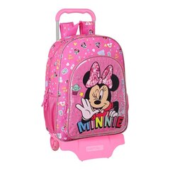 Школьный рюкзак с колесиками Minnie Mouse Lucky цена и информация | Школьные рюкзаки, спортивные сумки | 220.lv