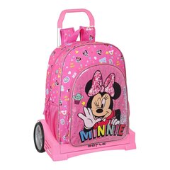 Школьный рюкзак с колесиками Minnie Mouse Lucky цена и информация | Школьные рюкзаки, спортивные сумки | 220.lv