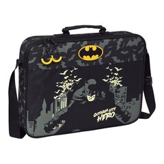 Skolas soma Batman Hero Melns (38 x 28 x 6 cm) cena un informācija | Skolas somas | 220.lv