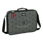 Skolas soma BlackFit8 Skull Melns Pelēks (38 x 28 x 6 cm) cena un informācija | Skolas somas | 220.lv