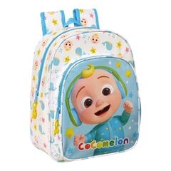Школьный рюкзак CoComelon Белый Разноцветный (26 x 34 x 11 cm) цена и информация | Школьные рюкзаки, спортивные сумки | 220.lv