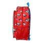 Skolas soma Mickey Mouse Clubhouse Happy smiles Sarkans Zils (33 x 42 x 14 cm) цена и информация | Skolas somas | 220.lv