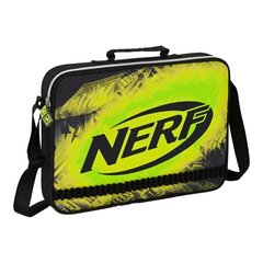 Школьный портфель Nerf Neon, чёрный / лимонный (38 x 28 x 6 см) цена и информация | Школьные рюкзаки, спортивные сумки | 220.lv