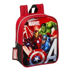 Школьный рюкзак The Avengers Infinity Красный Чёрный (22 x 27 x 10 cm) цена и информация | Школьные рюкзаки, спортивные сумки | 220.lv