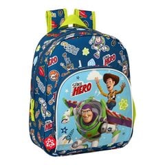 Skolas soma Toy Story Space Hero Tumši Zils Gaiši zaļš (28 x 34 x 10 cm) cena un informācija | Skolas somas | 220.lv