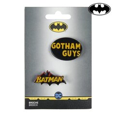 Значок Batman, 2600000547, чёрный, жёлтый, 9.5 x 14.5 см цена и информация | Аксессуары для детей | 220.lv