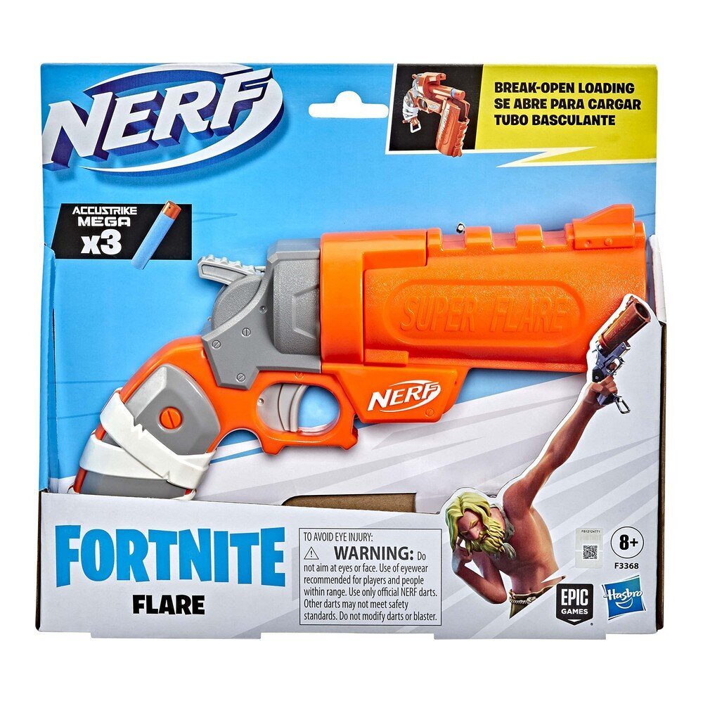 Šautriņu ierocis Hasbro Nerf Fortnite Flare (ES) cena un informācija | Rotaļlietas zēniem | 220.lv