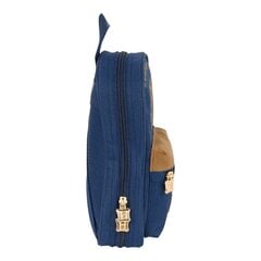 Пенал-рюкзак Harry Potter Magical, коричневый / тёмно-синий (12 x 23 x 5 см) (33 предмета) цена и информация | Пеналы | 220.lv