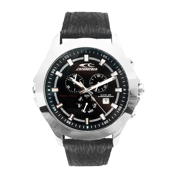 Vīriešu Pulkstenis Chronotech CT7636M-01 (Ø 48 mm) cena un informācija | Vīriešu pulksteņi | 220.lv