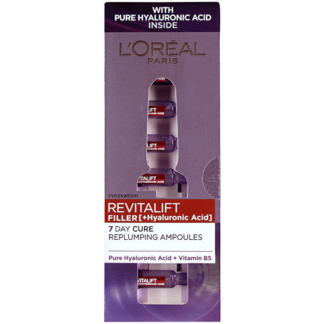 Hialuronskābe Revitalift pildviela, 7 x 1,3 ml cena un informācija | Serumi sejai, eļļas | 220.lv