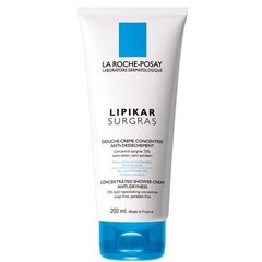 La Roche-Posay LIPIKAR Surgras Shower Cream (Dry Skin) mitrinoša dušas želeja, 400 ml cena un informācija | Dušas želejas, eļļas | 220.lv