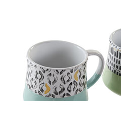 Кружка Mug DKD Home Decor, керамика, 370 мл, 4 шт. цена и информация | Стаканы, фужеры, кувшины | 220.lv