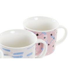 Кружка Mug DKD Home Decor, керамика, 310 мл, 4 шт. цена и информация | Стаканы, фужеры, кувшины | 220.lv