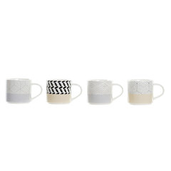 Кружка Mug DKD Home Decor, керамика, 420 мл, 4 шт. цена и информация | Стаканы, фужеры, кувшины | 220.lv