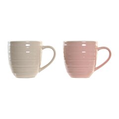 Кружка Mug DKD Home Decor, 370 мл, 2 шт. цена и информация | Стаканы, фужеры, кувшины | 220.lv