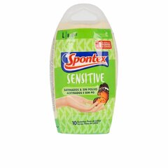 Nagi Spontex Latex Sensitive L Izmērs cena un informācija | Tīrīšanas piederumi | 220.lv