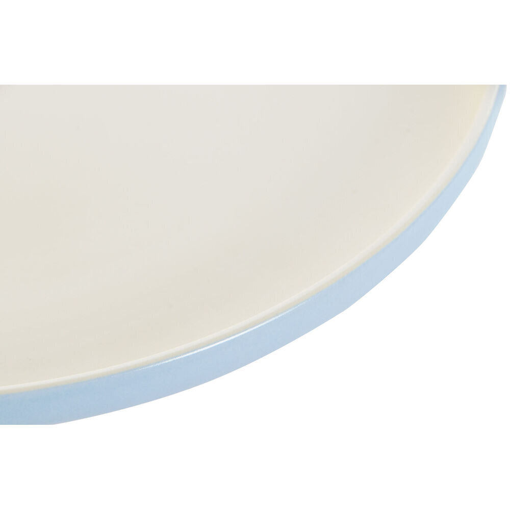 Paliktnis DKD Home Decor Porcelāns Bone China (3 pcs) (26 x 26 x 2 cm) цена и информация | Trauki, šķīvji, pusdienu servīzes | 220.lv