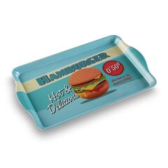 Paplāte Versa Hamburger Plastmasa (30,5 x 3,5 x 48,5 cm) cena un informācija | Trauki, šķīvji, pusdienu servīzes | 220.lv