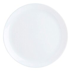 Plāksņu komplekts Luminarc Diwali 6 gb. Balts Stikls (Ø 27 cm) cena un informācija | Trauki, šķīvji, pusdienu servīzes | 220.lv