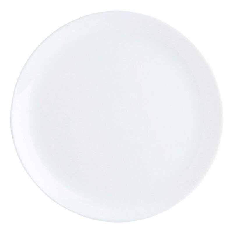 Plāksņu komplekts Luminarc Diwali 6 gb. Balts Stikls (Ø 27 cm) цена и информация | Trauki, šķīvji, pusdienu servīzes | 220.lv