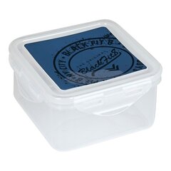 Pusdienu kastīte BlackFit8 Stamp Poliuretāns Zils (13 x 7.5 x 13 cm) cena un informācija | Trauki pārtikas uzglabāšanai | 220.lv