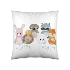 Spilvendrāna Cool Kids Animals (50 x 50 cm) цена и информация | Декоративные подушки и наволочки | 220.lv