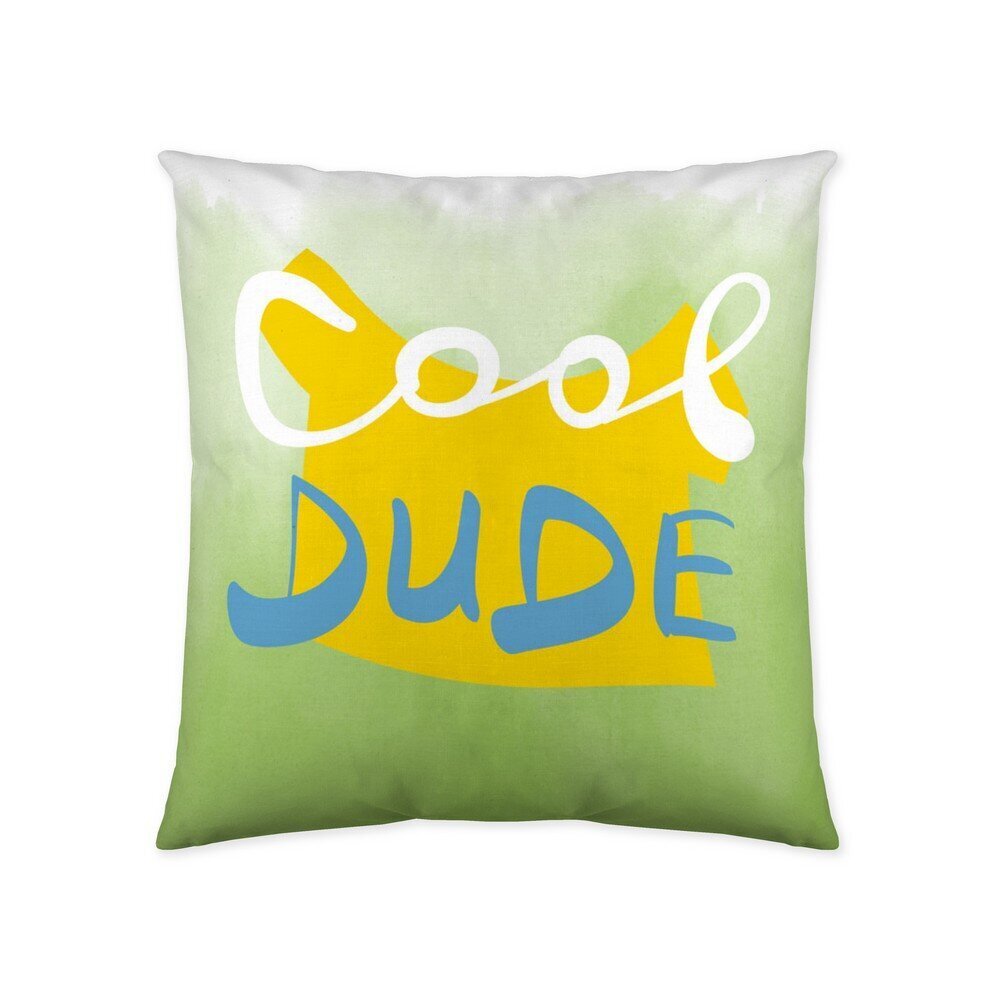 Spilvendrāna Naturals Cool Dude (50 x 50 cm) cena un informācija | Dekoratīvie spilveni un spilvendrānas | 220.lv