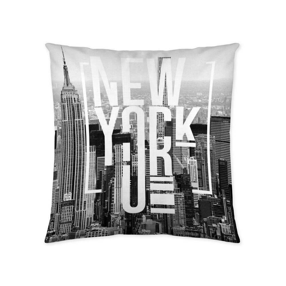 Spilvendrāna Naturals NYC (50 x 50 cm) cena un informācija | Dekoratīvie spilveni un spilvendrānas | 220.lv