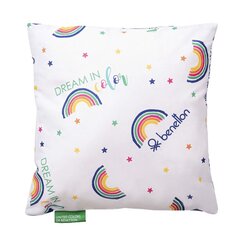 Подушка Benetton Rainbow (30 x 30 cм) цена и информация | Декоративные подушки и наволочки | 220.lv