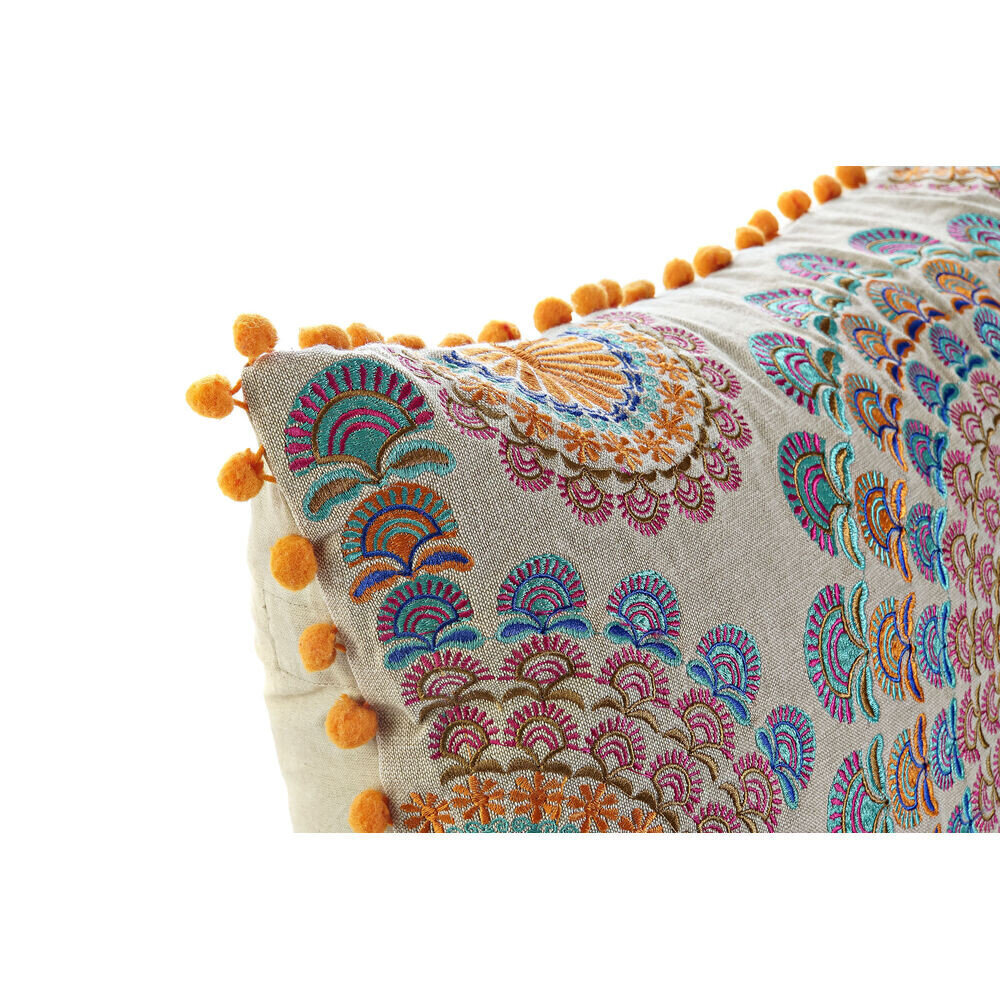 Spilvens DKD Home Decor Poliesters Kokvilna Alumīnijs Daudzkrāsains Mandala (60 x 10 x 35 cm) цена и информация | Dekoratīvie spilveni un spilvendrānas | 220.lv