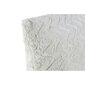 Spilvens DKD Home Decor Poliesters Līkloču līnija Alumīnijs Balts (45 x 10 x 45 cm) cena un informācija | Dekoratīvie spilveni un spilvendrānas | 220.lv