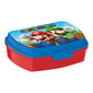 Sviestmaižu Kastīte Super Mario Plastmasa Sarkans Zils (17 x 5.6 x 13.3 cm) цена и информация | Trauki pārtikas uzglabāšanai | 220.lv