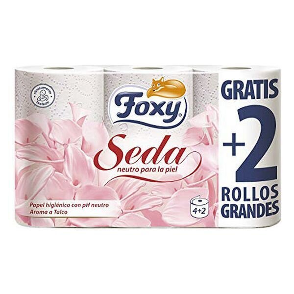 Tualetes Papīra Seda PH Neutro Foxy (6 uds) цена и информация | Tualetes papīrs, papīra dvieļi | 220.lv