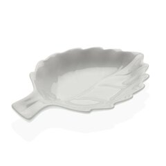 Uzkodu paplāte Versa Keramika Porcelāns (16 x 11 x 2,6 cm) cena un informācija | Trauki, šķīvji, pusdienu servīzes | 220.lv