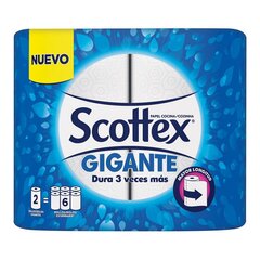 Бумажные полотенца для кухни Scottex  цена и информация | Туалетная бумага, бумажные полотенца | 220.lv