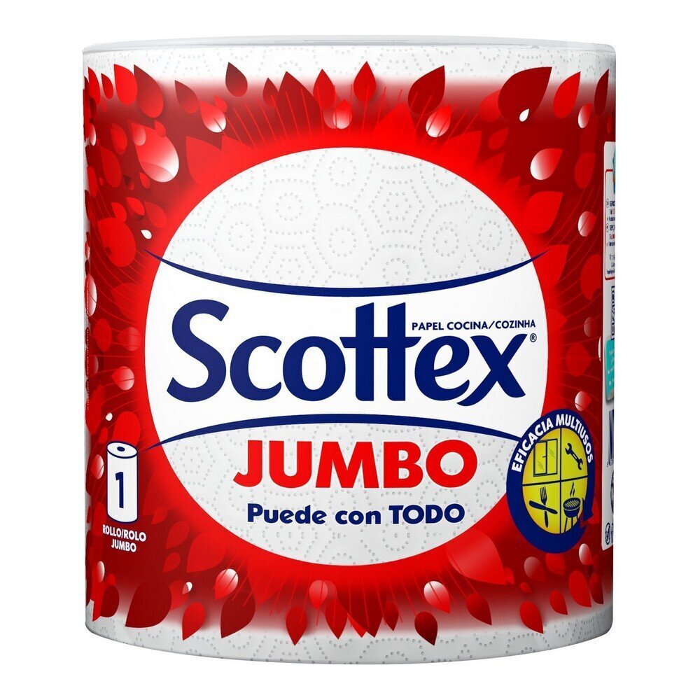 Virtuves papīrs Scottex Jumbo 2 slāņi cena un informācija | Tualetes papīrs, papīra dvieļi | 220.lv