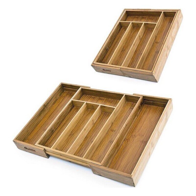 Virtuves Piederumu Organizators Quttin Pagarināms (43 x 30 x 5 cm) cena un informācija | Galda piederumi | 220.lv