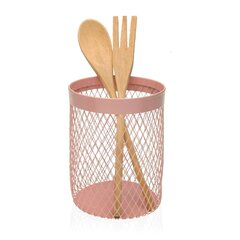 Горшок для кухонной утвари Versa, розовый (11.5 x 15.5 x 11.5 см) цена и информация | Столовые приборы | 220.lv