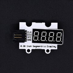 7 segmenti un 4 ciparu displeja modulis 5V cena un informācija | Atvērtā koda elektronika | 220.lv