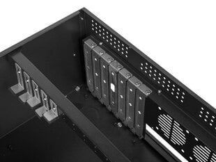 Блок ATX Lanberg SC01-4504-08B Коммутационный шкаф Чёрный 4U цена и информация | Серверы | 220.lv