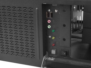 Блок ATX Lanberg SC01-4504-08B Коммутационный шкаф Чёрный 4U цена и информация | Серверы | 220.lv